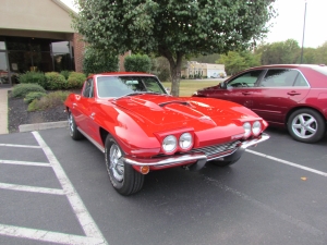 red corvette