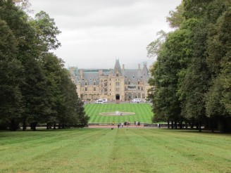 house from statue of Diana