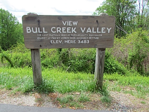 Bull Creek sign