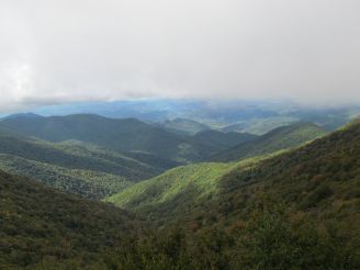 Craggy Gardens view