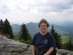 Anne at Devil's Courthouse