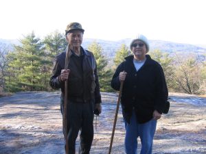 Herman and Anne on Big Glassy