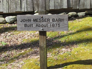 barn sign