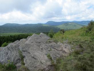 Black balsam trail view