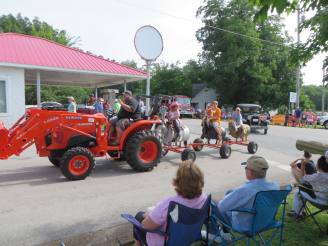 tractor in parade