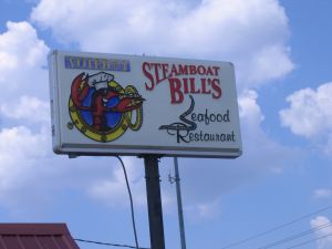 Steamboat Bill's Sign