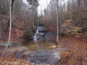 waterfall on SC Hwy 11