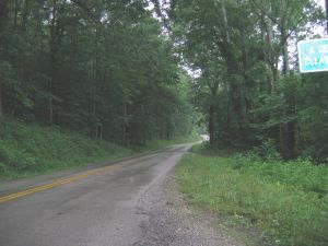 Red River Gorge road