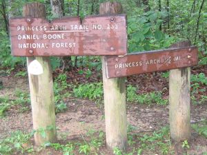 Princess Arch trailhead