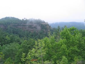 Lookout Point from top of Natural Bridge