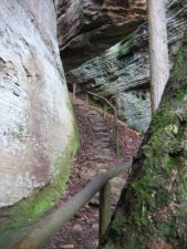 Devil's Gulch steps