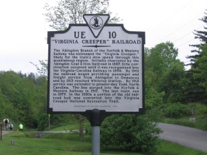 Virginia Creeper sign