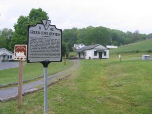 Green Cove sign