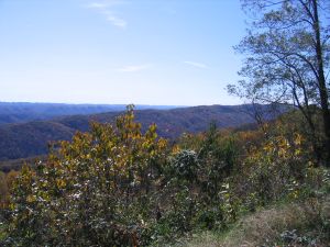 Powell Mountain overlook