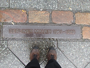 Berlin Wall marker