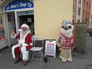 Santa in Helsinki