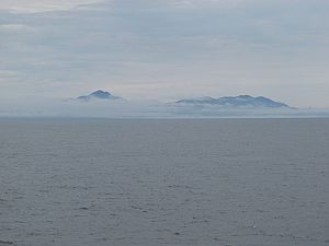 more mountains and fog