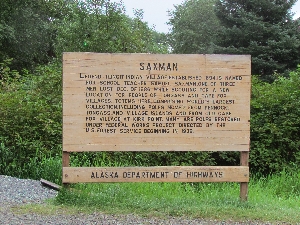 native village sign