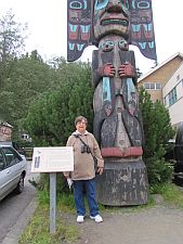 Carolyn & totem