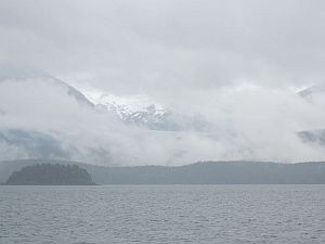 clouds and snow