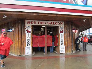 Red Dog Saloon entrance