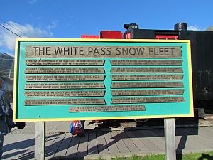 Snow fleet sign