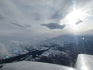 clouds and sun