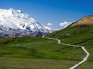 Denali on a clear day