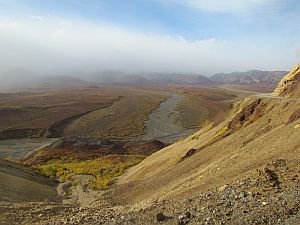 view of the valley