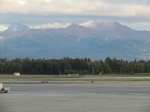 View from airport