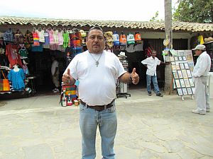 man at hacienda