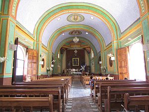 inside church