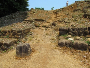 path on mound