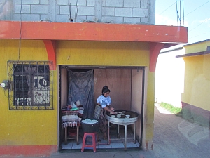 woman cooking