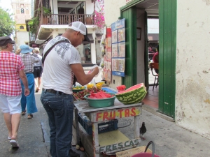 fruit stand