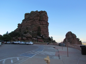Red Rocks parking
