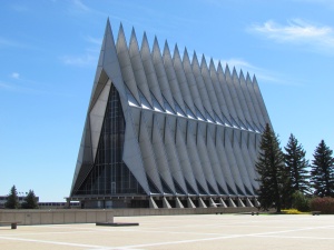 plaza view of chapel