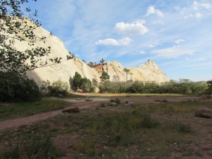 white rocks