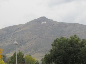 the M mountain