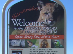 desert museum sign