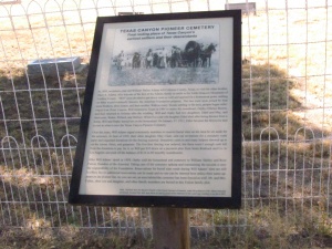 cemetary sign