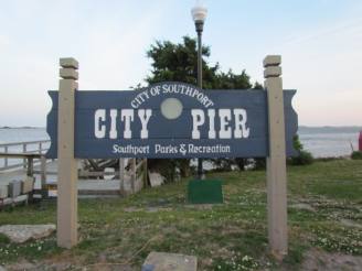 Southport Pier sign