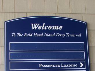 ferry sign