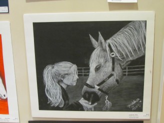 girl and horse