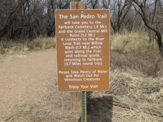 trail sign