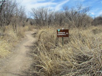 trail to cemetery